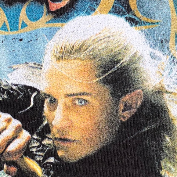 ‘14 The Hobbit Legolas (Orlando Bloom) Movie Tee - Size Large - Picture 3 of 7